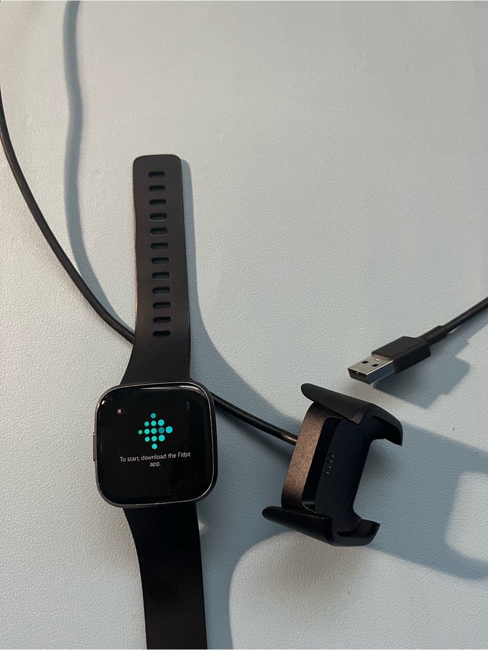 Fitbit Versa 2 Series Smartwatch in Black
